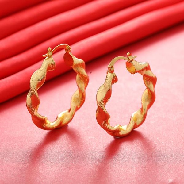 

dangle & chandelier dubai gold color earrings 24k for women wedding jewelry women's girls bridal wife gifts african french, Silver