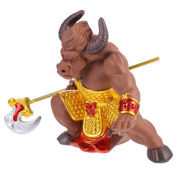

motorcycle helmets 1pc home decoration ornament chinese style bull zen for tabletop