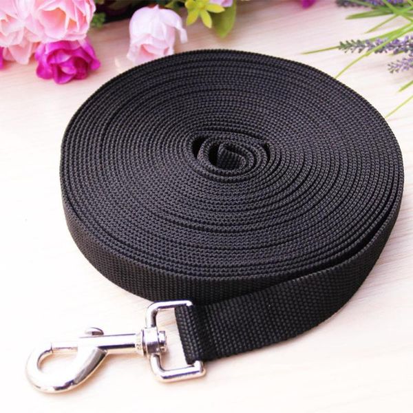 

dog collars & leashes tinghao leash pet long obedience recall foot feet training lead 6/15/20/30/50/100ft seat belt