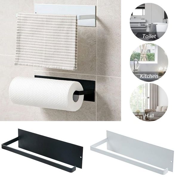

toilet paper holders stainless steel towel holder kitchen roll concise wholesale