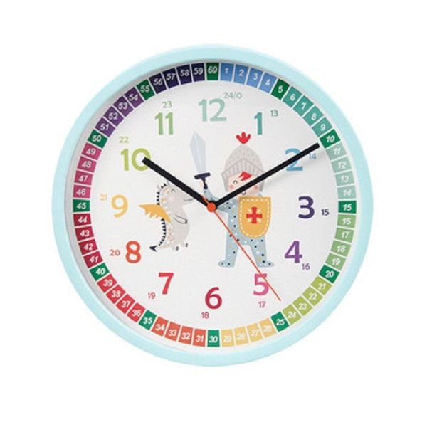 

wall clocks clock for babys learning and kids bed room cartoon circular silent reloj de pared home decor living