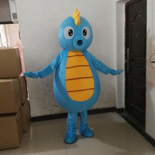 Trajes da mascote Ocean Sea Horse Mascot Costume Party Mascot Animal Costume Halloween Fancy Dress Christmas Cosplay for Halloween Party Event