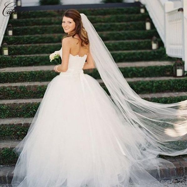 

bridal veils 2m ivory white wedding long one-layer veil with comb accessories velo novia q40, Black