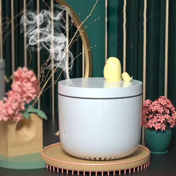 

cute air humidifier ultrasonic aroma diffuser cool mist maker essential oil with led lights for home and car humidifiers