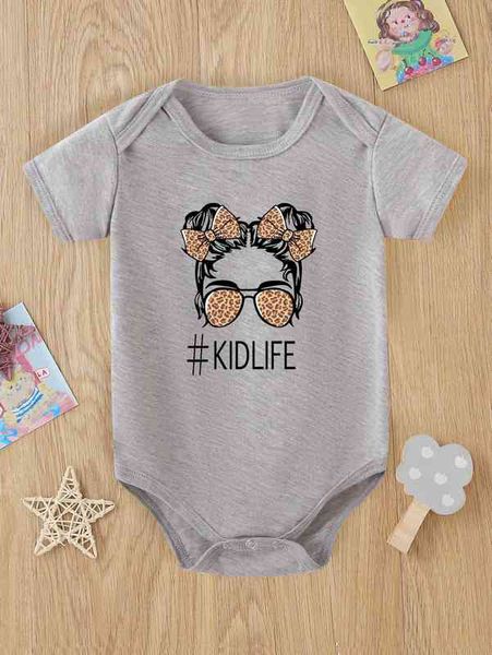 

baby 1pc letter & figure graphic bodysuit she, Blue