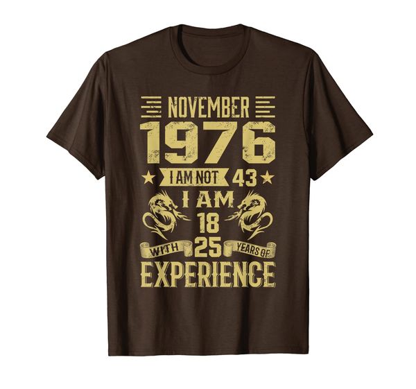 

november 1976 i am not 43 i am 18 with 25 years of exp, White;black