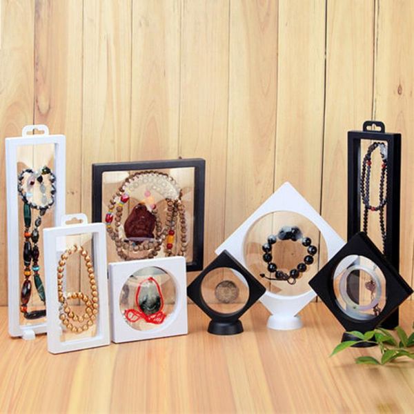 

frames floating frame shadow box transparent film suspension packing picture jewellery display