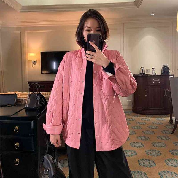 

jackets woman coats 100% fashion leather jacket female real sheepskin leatherjackets set in drill, Black;brown