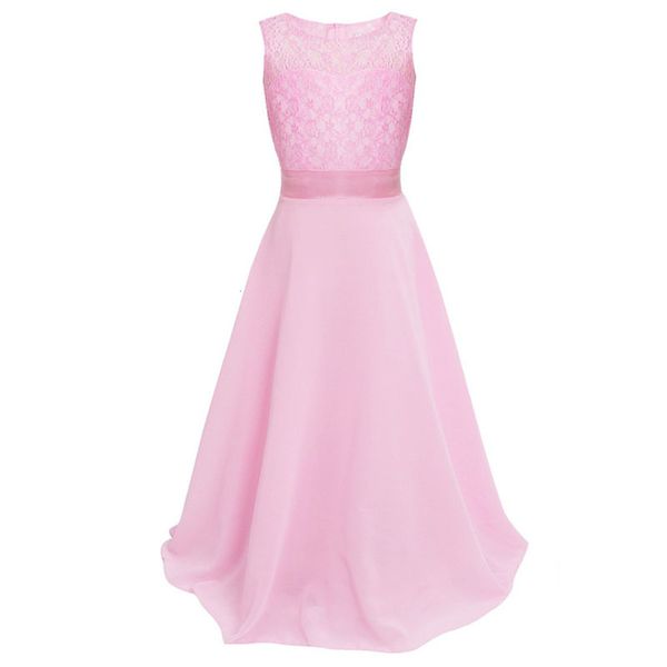

girl's dresses autumn winter 4-14 year teens party christmas girl dress for children wedding flower kids clothes princess pageant long, Red;yellow