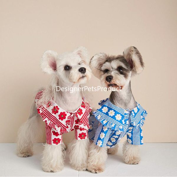 

dog apparel clothes shirts for small dogs puppy luxury shirt cat pet flower