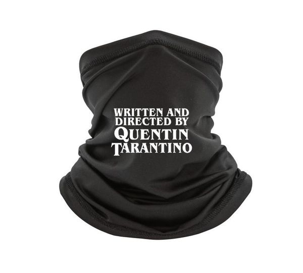 

scarves written and directed by quentin tarantino scarfs men summer cotton short sleeve printed tee scarf funny movie, Blue;gray