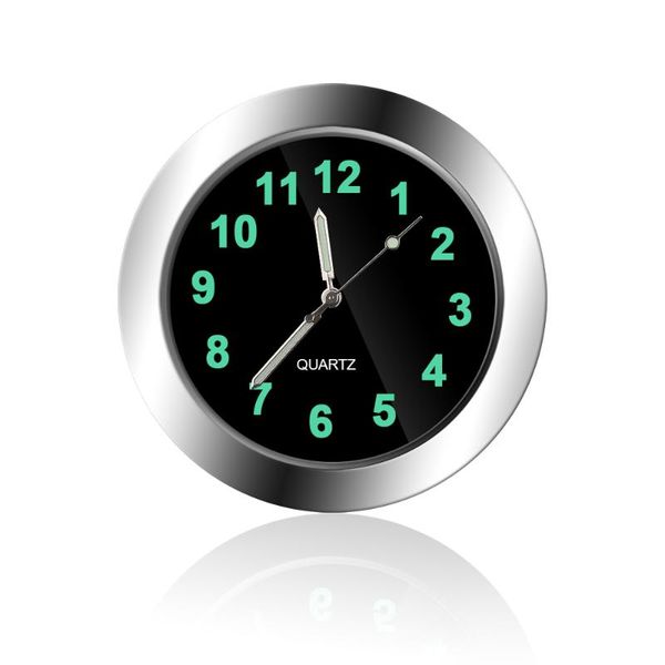 

desk & table clocks auto gauge quartz clock waterproof car air vent stick-on fridge window kitchen luminous watches