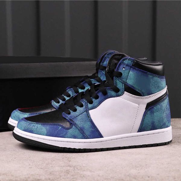 

2021 jumpman high og 1 3 1s twist unc to chicago mens women basketball shoes tie-dye obsidian travis scotts trainers sports sneakerskvwj