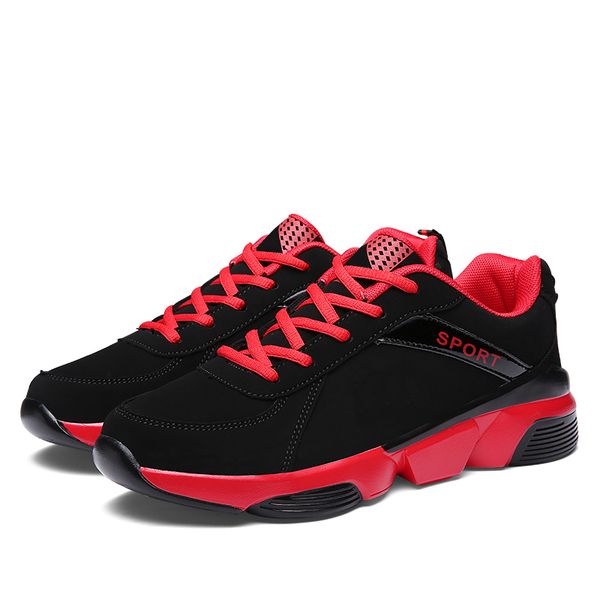 

men running shoes black red bule fashion #22 mens trainers outdoor sports sneakers walking runner shoe size 39-44
