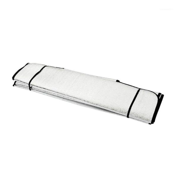 

car foldable windshield sunshade front and rear window sun shade silver 140 x 70cm1