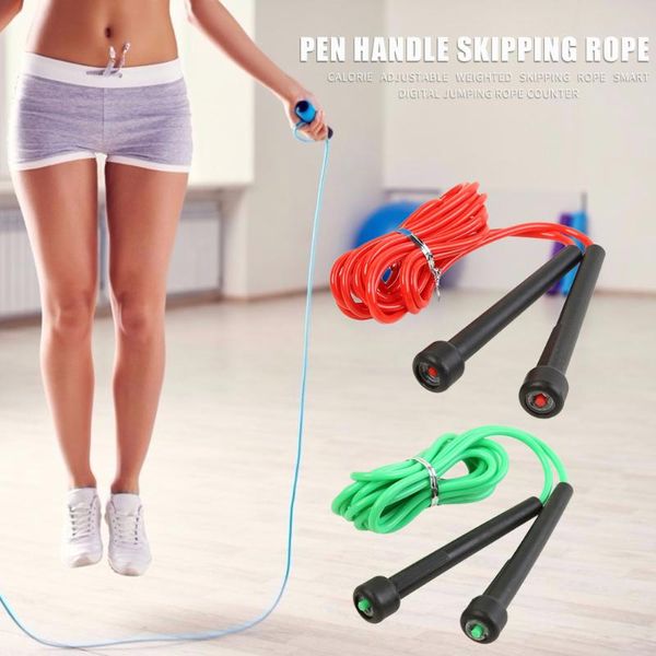 

jump ropes professional exercise jumping rope adjustable skipping pvc gym workout fitness lose weigh equipments