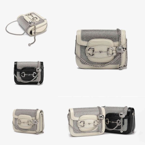 

design straight ancient lady bag spring new flash diamond small square sling shoulder diagonal span leather saddle purses outlet