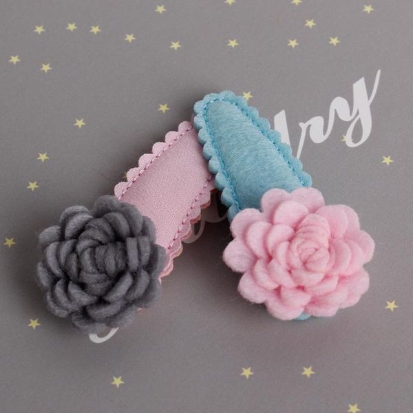 

hair accessories children floral clip baby headdress side clamp born cute hairpin clips for acessorio de cabelo t, Slivery;white