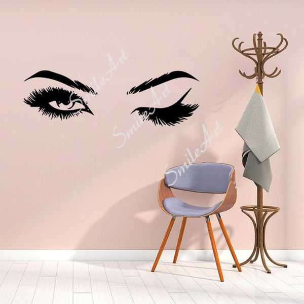

wall stickers fun eyelash home decor for living room bedroom decoration accessories