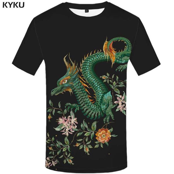 

men's t-shirts 3d-t-shirt round neck casual rock, retro, hip-hop, summer motorcycle pull style comfortable sportswear, White;black
