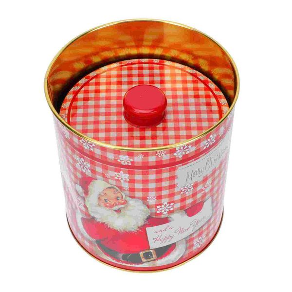 

gift wrap 2pcs christmas storage box household sealed jar candy