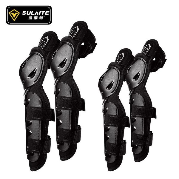 Motorcycle Armor Adulto Men Kneepads Racing Joelho Protetor ATV Motocross Leg Bezerro Proteção Jaqueta Moto Almofadas