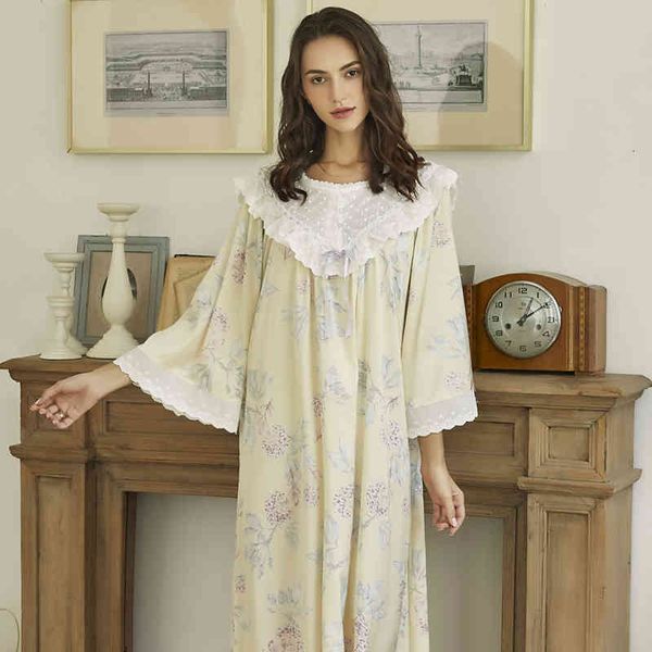 

women's sleepwear nightgown long lady romantic satin women sleeve m27g, Black;red