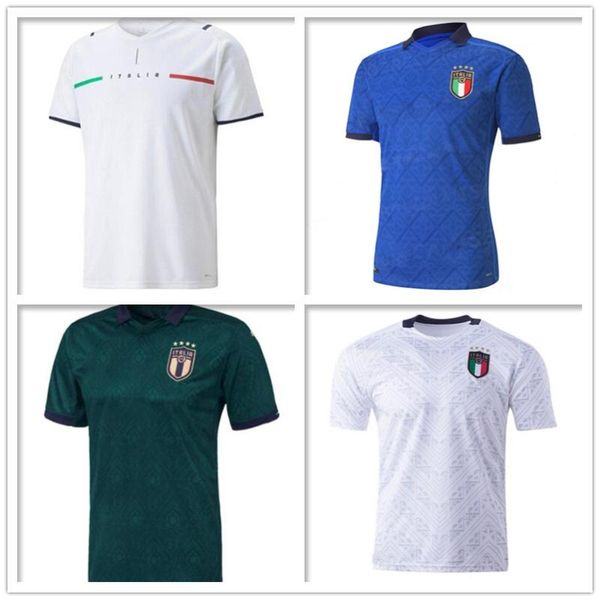 

men's polos 2021 2022 italy away soccer jersey barella sensi insigne 20 21 22 european chiellini bernardeschi shirts men, White;black