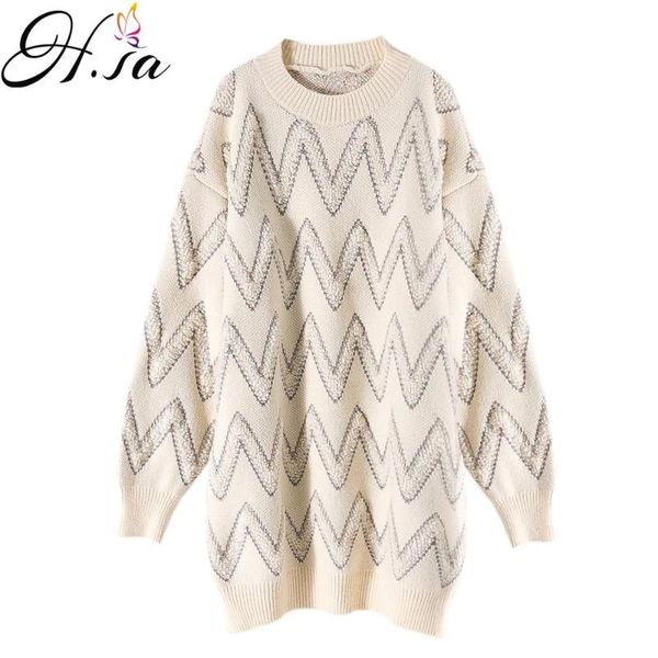 

women's sweaters hsa women spring long sweater and dresses oneck geomertric knit pull jumpers red purple knitwear coat, White;black