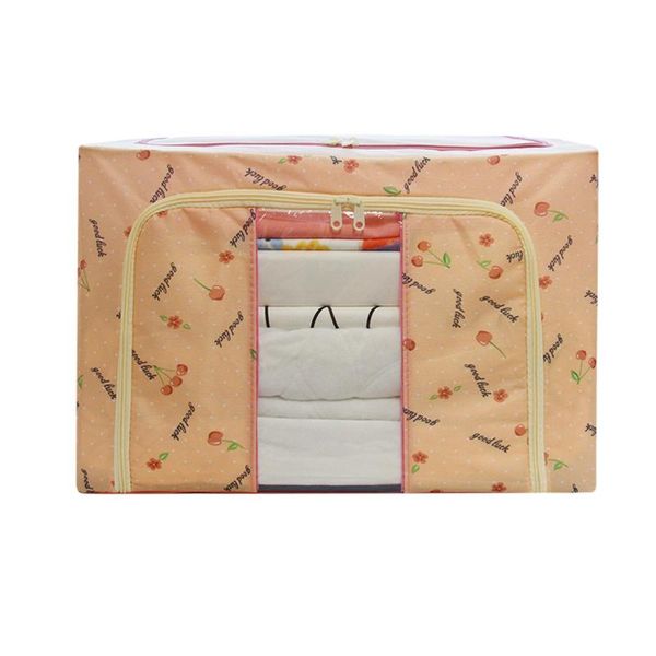 

storage bags large capacity clothes zippered bedding organizer under bed foldable breathable bag underwear blanket