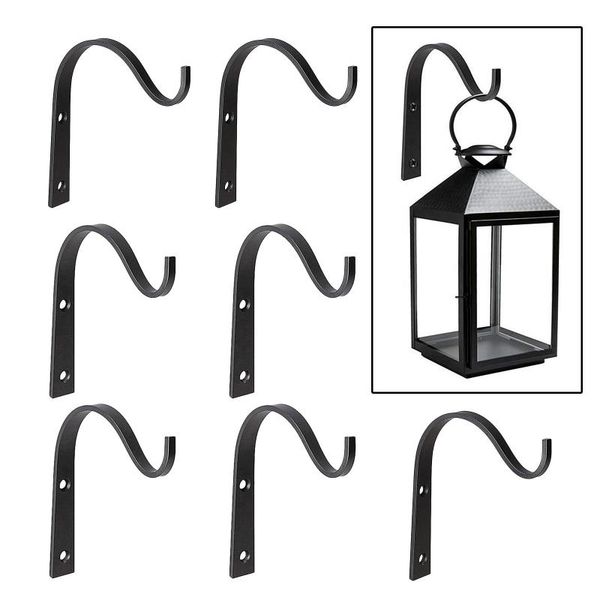 

1/2/4pcs versatile rustic curved retro wall mounted coat hooks heavy duty key utensil plants wreath garage ers rack holder & rails