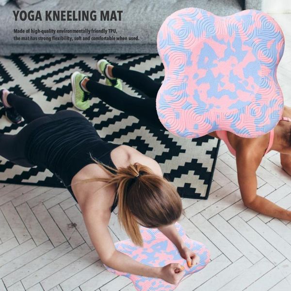 

yoga mats knee pad cushion extra thick for knees elbows wrist hands head foam tpu soft kneeling fitness exercise