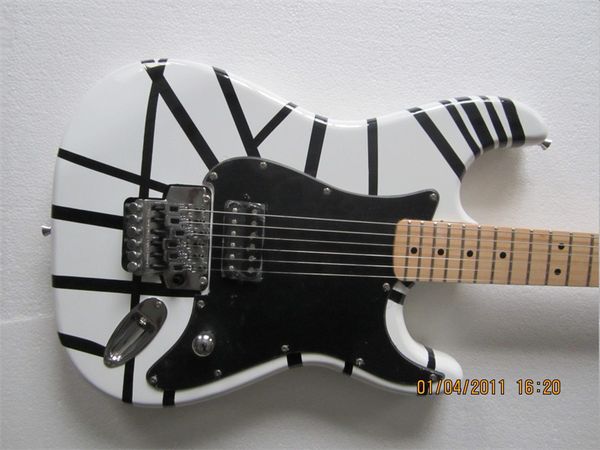 

customized black and yellow color strip double swing guitar maple xylophone neck can be customized