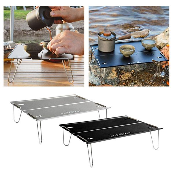 

camp furniture portable mini camping folding table waterproof collapsible tent tables desk