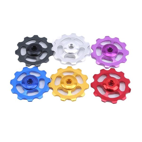 

bike derailleurs ultralight mtb aluminum alloy bearing jockey wheel rear derailleur pulleys outdoor bicycle parts