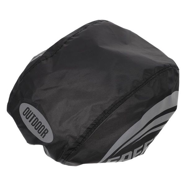 

cycling helmets 1pc bike helmet cover waterproof shield with reflective strip