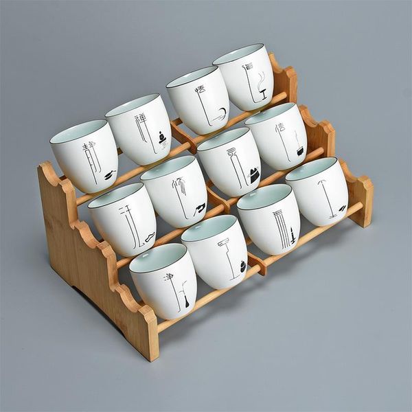 

cups & saucers large tea cup set ceramic household simple zen master single
