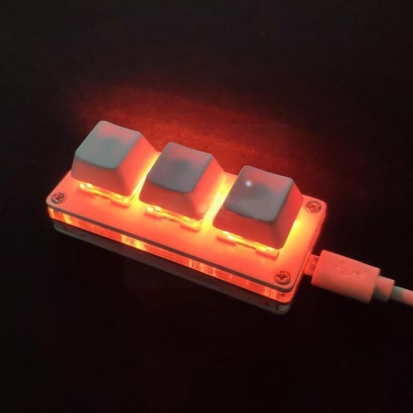 

keyboards mini 3key programming keyboard usb shortcut mechanical android macos working for wlndows linux backlight p3i2