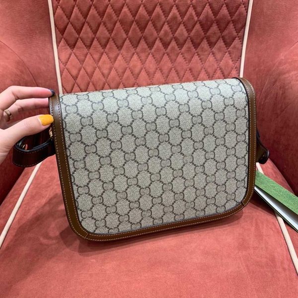 

1955 saddle high end luxury leather women's 2021 summer messenger bag buckle women luxurys designers bags