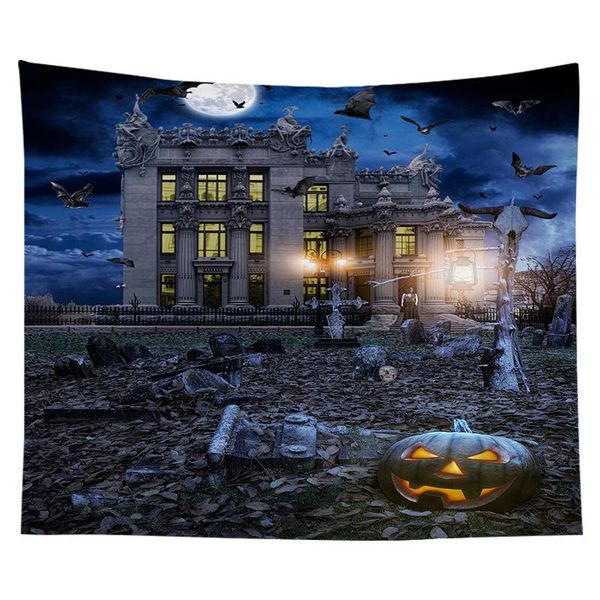 

tapestries halloween fear tapestry wall hanging dorm decor blanket 6211