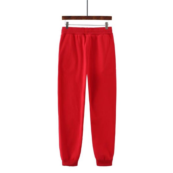 

men's pants 2021 men women joggers solid color trousers casual frenulum sweatpants jogger gyms fitness workout, Black