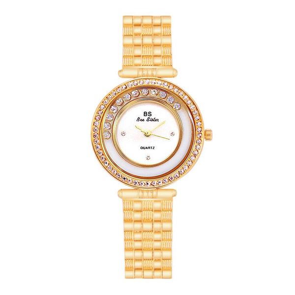 

wristwatches 2021 ladies wrist watches dress gold watch women crystal diamond stainless steel clock montre femme, Slivery;brown