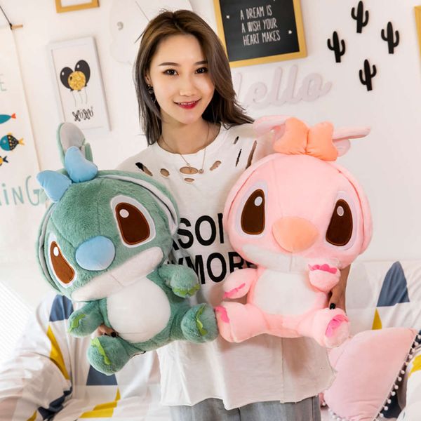 

stiletto doll cute cartoon pillow monster plush toy girl super soft cuddle bear, Blue