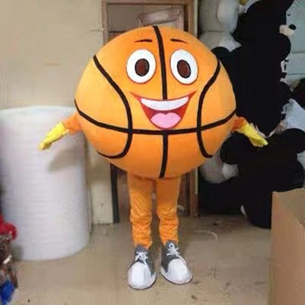 Mascote de basquete de halloween traje de alta qualidade de desenho animado personagem carnaval festival vestido de fantasia natal