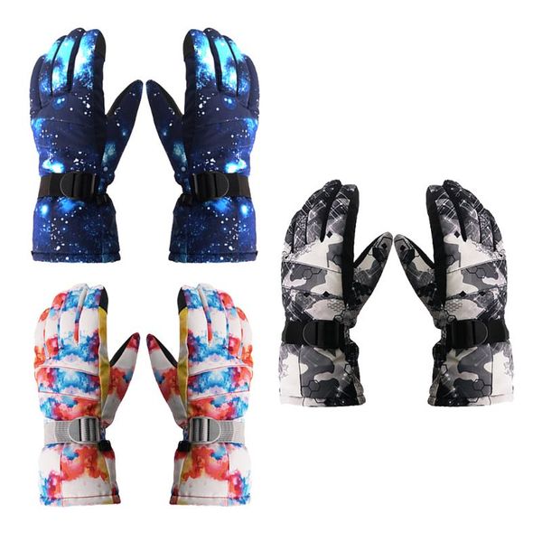 

ski gloves winter warm waterproof snowboard touch screen full finger