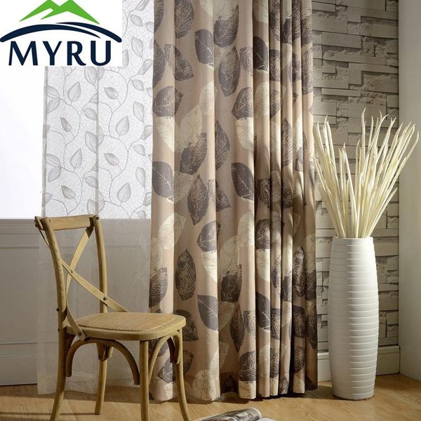 

curtain & drapes myru country style cotton and linen printing for bedroom