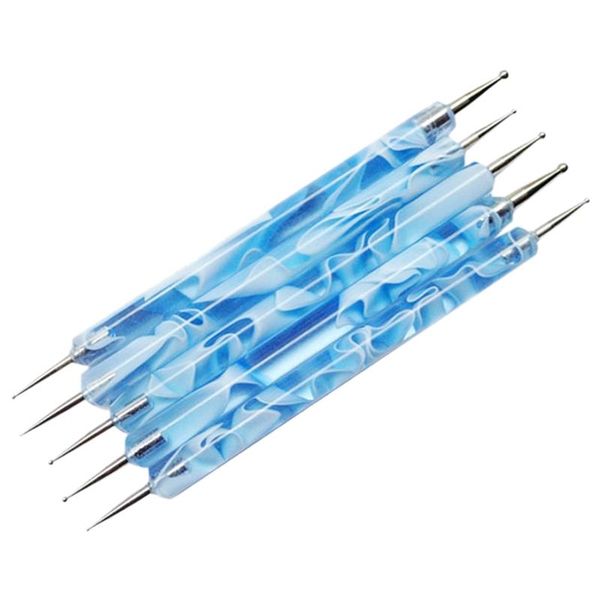 

nail art kits 10 wave bar chain link needle point pen drill pen, can be used to embellish gel skills
