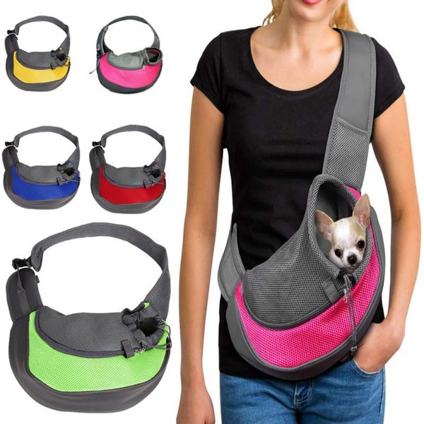 

dog car seat covers heypet pet puppy carrier bag outdoor travel handbag pouch mesh single shoulder sling comfort for dogs