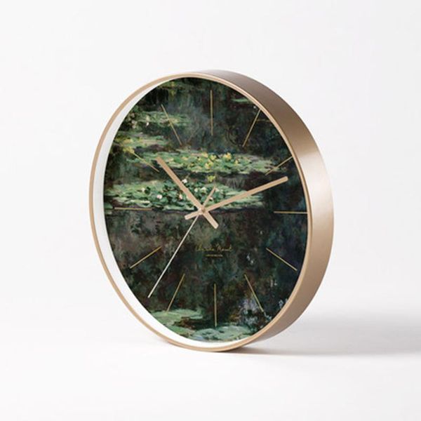 

wall clocks creative art clock modern design mute watch mechanism living room kitchen relogio parede home decoration 50zb190