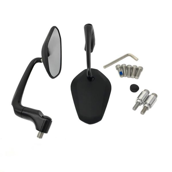 

motorcycle mirrors 2x universal handle bar end rearview side for cruiser custom bobber cafe racer old school touring